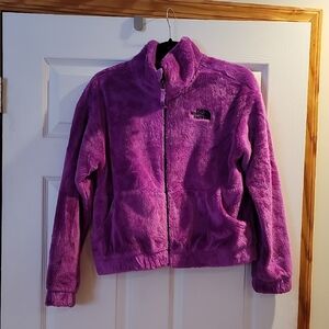 The North Face Girl's XL Vibrant Purple Teddy Jacket